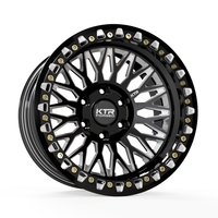KTR B08 Avent | Forged True Beadlock | Gloss Black Machine | 5/6 Lug