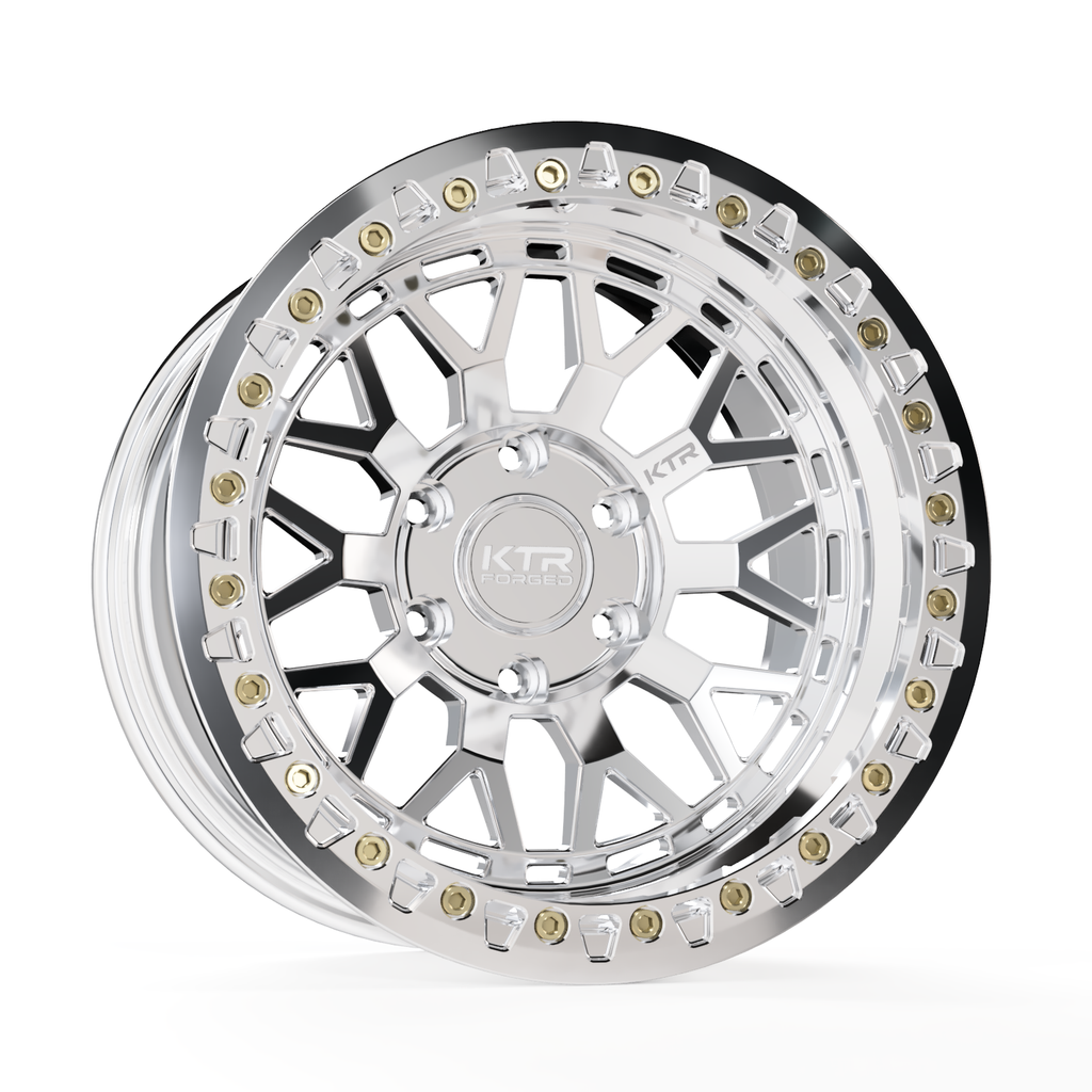 B07 Warpath | Forged True Beadlock | Polished | 5/6 Lug