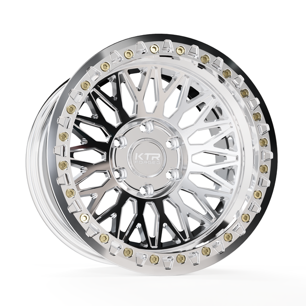 KTR B08 Avent | Forged True Beadlock | Polished | 5/6 Lug