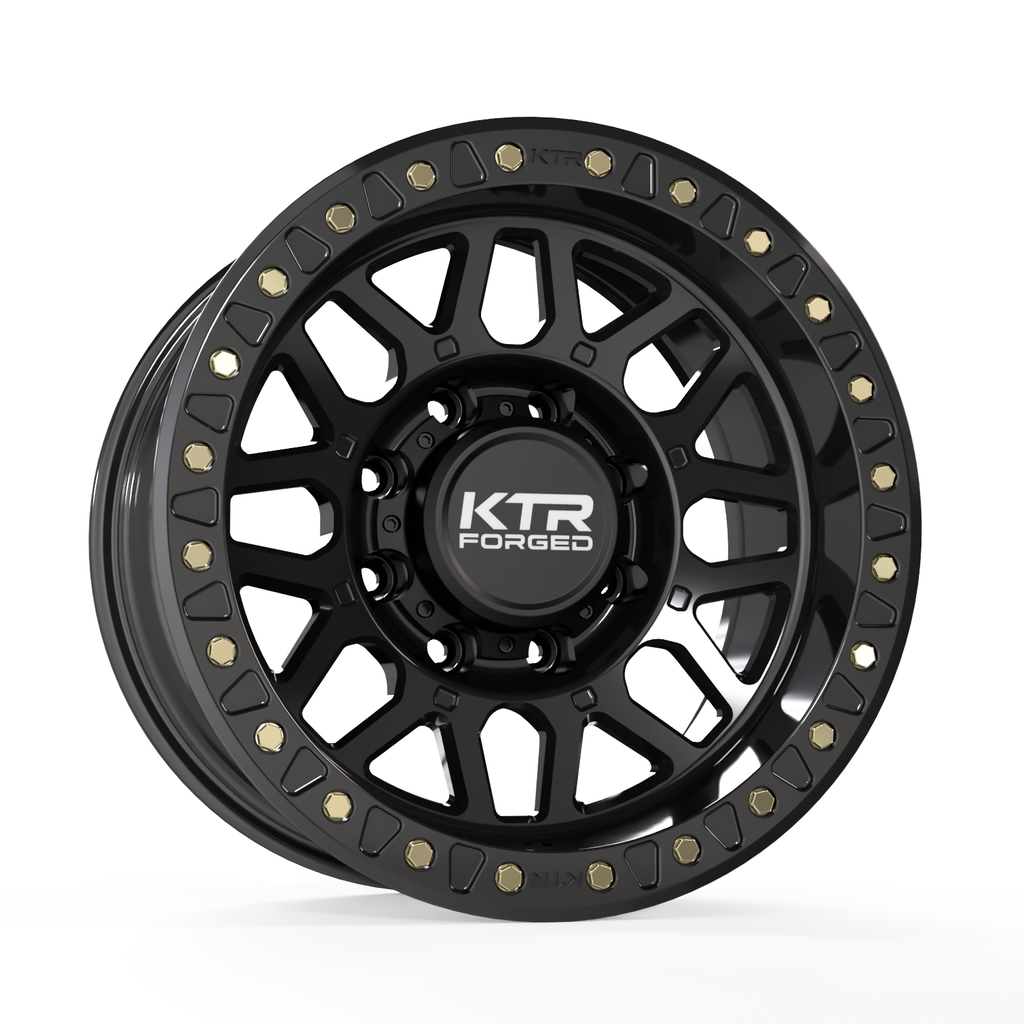 S09 Titan | Forged | Black | 8 Lug (Smooth Barrel)