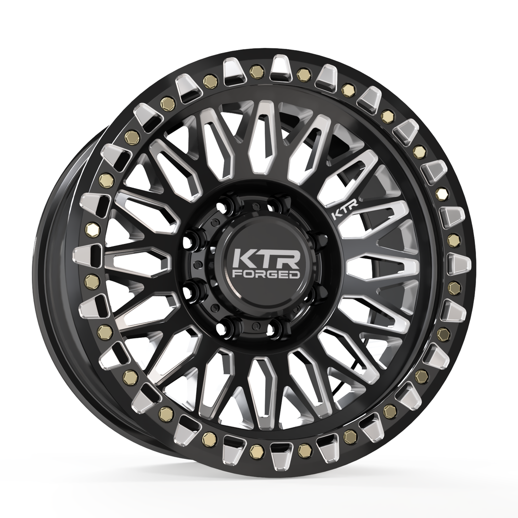 CSL-8 Avent | Gloss Black Milled | 8 Lug