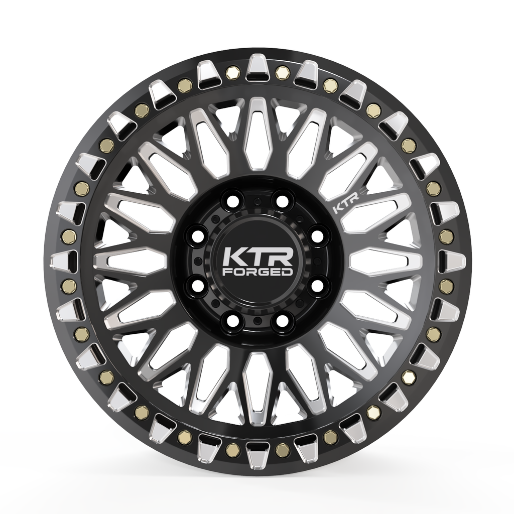 CSL-8 Avent | Gloss Black Milled | 8 Lug
