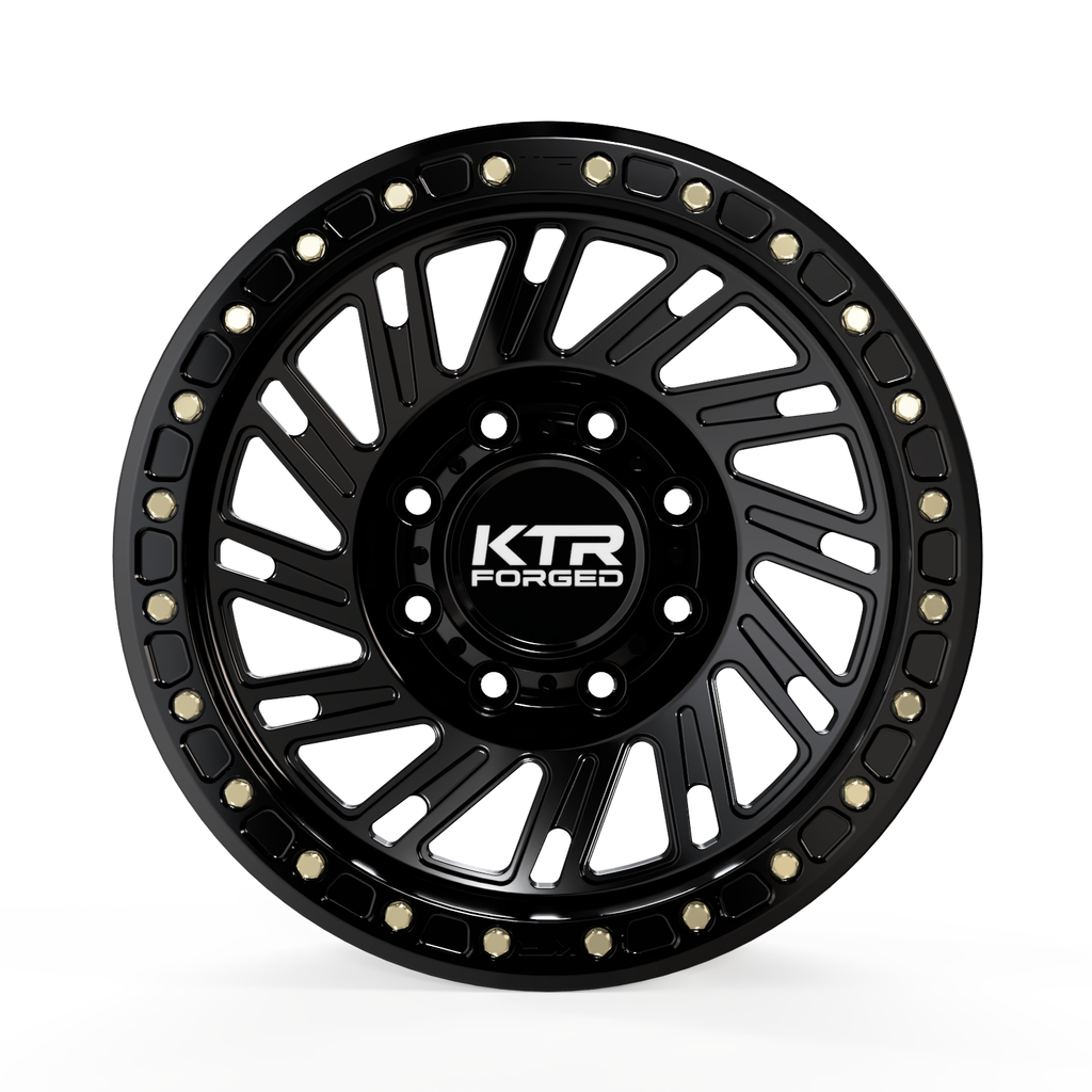S11 Aztec | Forged Simulated Beadlock | Black | 8 Lug (Smooth Barrel)