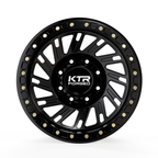S11 Aztec | Forged Simulated Beadlock | Black | 8 Lug (Smooth Barrel)