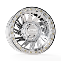 S11 Aztec | Forged Simulated Beadlock | Polished | 8 Lug (Smooth Barrel)