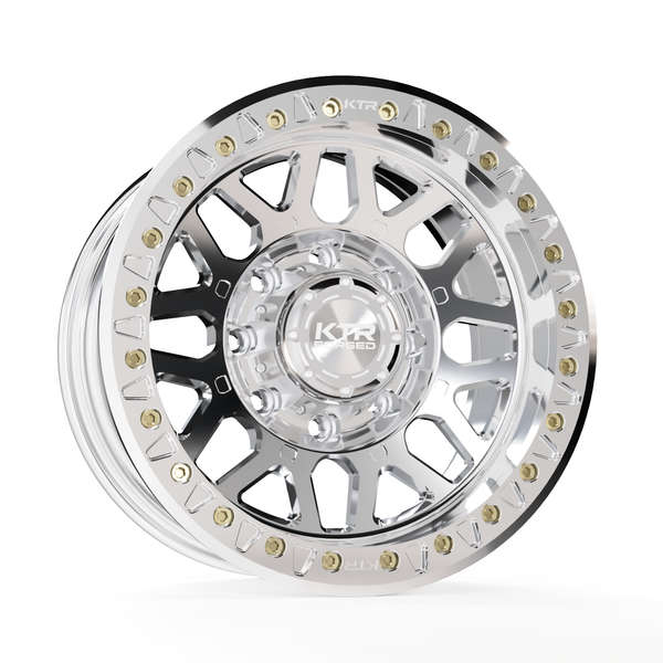 KTR B09 Titan | Forged True Beadlock | Polished | 8 Lug