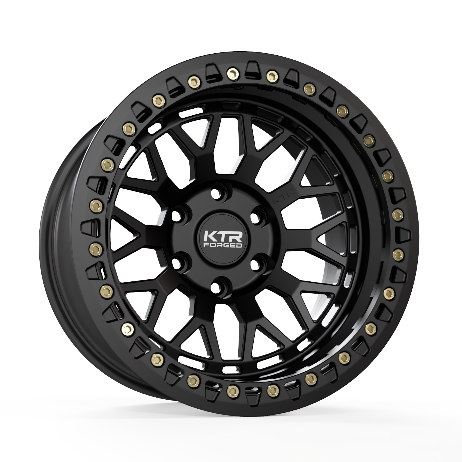 B07 Warpath | Forged True Beadlock | Black | 5/6 Lug